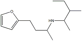 [4-(furan-2-yl)butan-2-yl](3-methylpentan-2-yl)amine Struktur