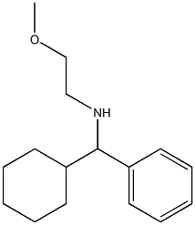 [cyclohexyl(phenyl)methyl](2-methoxyethyl)amine Struktur