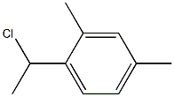 1-(1-chloroethyl)-2,4-dimethylbenzene Struktur