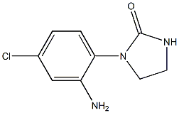 1-(2-amino-4-chlorophenyl)imidazolidin-2-one Struktur