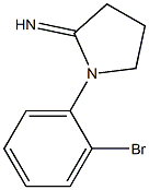 1-(2-bromophenyl)pyrrolidin-2-imine Struktur