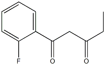 1-(2-fluorophenyl)pentane-1,3-dione Struktur