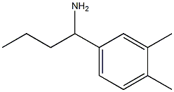 1-(3,4-dimethylphenyl)butan-1-amine Struktur