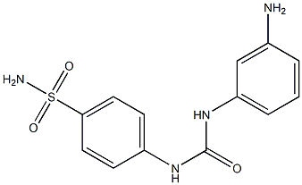 1-(3-aminophenyl)-3-(4-sulfamoylphenyl)urea Struktur