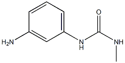 1-(3-aminophenyl)-3-methylurea Struktur