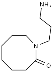 1-(3-aminopropyl)azocan-2-one Struktur