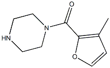 1-(3-methyl-2-furoyl)piperazine Struktur