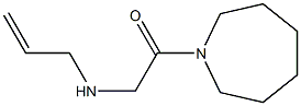 1-(azepan-1-yl)-2-(prop-2-en-1-ylamino)ethan-1-one Struktur