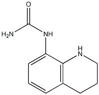 1,2,3,4-tetrahydroquinolin-8-ylurea Struktur