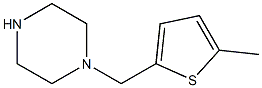 1-[(5-methylthiophen-2-yl)methyl]piperazine Struktur
