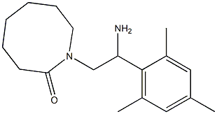 1-[2-amino-2-(2,4,6-trimethylphenyl)ethyl]azocan-2-one Struktur