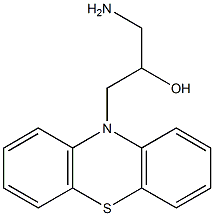 1-amino-3-(10H-phenothiazin-10-yl)propan-2-ol Struktur