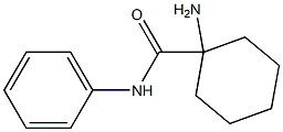 1-amino-N-phenylcyclohexanecarboxamide Struktur