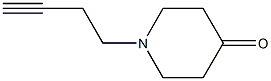 1-but-3-ynylpiperidin-4-one Struktur