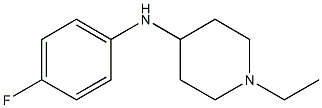 1-ethyl-N-(4-fluorophenyl)piperidin-4-amine Struktur