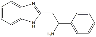 2-(1H-1,3-benzodiazol-2-yl)-1-phenylethan-1-amine Struktur