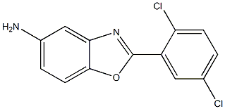 2-(2,5-dichlorophenyl)-1,3-benzoxazol-5-amine Struktur