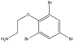 2-(2-aminoethoxy)-1,3,5-tribromobenzene Struktur