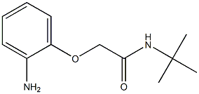 2-(2-aminophenoxy)-N-(tert-butyl)acetamide Struktur