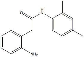 2-(2-aminophenyl)-N-(2,4-dimethylphenyl)acetamide Struktur