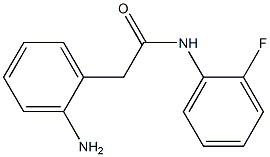 2-(2-aminophenyl)-N-(2-fluorophenyl)acetamide Struktur