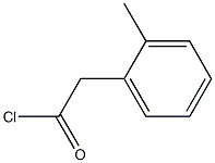 2-(2-methylphenyl)acetyl chloride Struktur