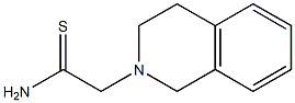 2-(3,4-dihydroisoquinolin-2(1H)-yl)ethanethioamide Struktur