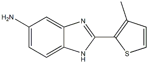 2-(3-methylthien-2-yl)-1H-benzimidazol-5-amine Struktur