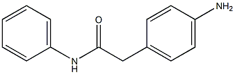 2-(4-aminophenyl)-N-phenylacetamide Struktur