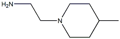 2-(4-methylpiperidin-1-yl)ethanamine Struktur