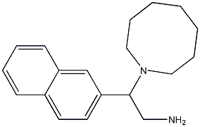 2-(azocan-1-yl)-2-(naphthalen-2-yl)ethan-1-amine Struktur