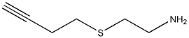 2-(but-3-ynylthio)ethanamine Struktur