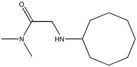 2-(cyclooctylamino)-N,N-dimethylacetamide Struktur