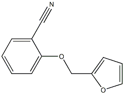 2-(furan-2-ylmethoxy)benzonitrile Struktur