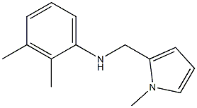 2,3-dimethyl-N-[(1-methyl-1H-pyrrol-2-yl)methyl]aniline Struktur