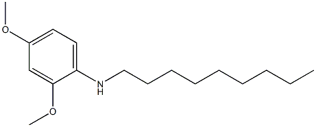 2,4-dimethoxy-N-nonylaniline Struktur