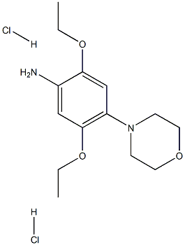 2,5-diethoxy-4-(morpholin-4-yl)aniline dihydrochloride Struktur