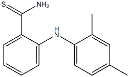 2-[(2,4-dimethylphenyl)amino]benzene-1-carbothioamide Struktur