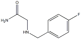 2-[(4-fluorobenzyl)amino]acetamide Struktur