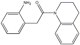 2-[2-(3,4-dihydroquinolin-1(2H)-yl)-2-oxoethyl]aniline Struktur