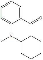 2-[cyclohexyl(methyl)amino]benzaldehyde Struktur