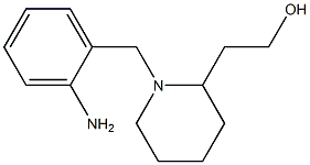 2-{1-[(2-aminophenyl)methyl]piperidin-2-yl}ethan-1-ol Struktur