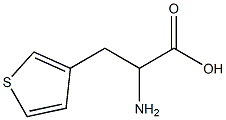 2-amino-3-thien-3-ylpropanoic acid Struktur