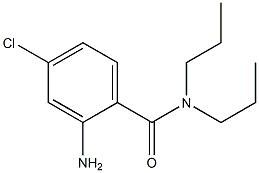 2-amino-4-chloro-N,N-dipropylbenzamide Struktur