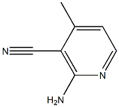 2-amino-4-methylnicotinonitrile Struktur