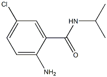 2-amino-5-chloro-N-isopropylbenzamide Struktur