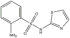 2-amino-N-1,3-thiazol-2-ylbenzenesulfonamide Struktur