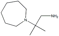 2-azepan-1-yl-2-methylpropan-1-amine Struktur