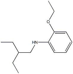 2-ethoxy-N-(2-ethylbutyl)aniline Struktur