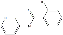 2-hydroxy-N-(pyridin-3-yl)benzamide Struktur